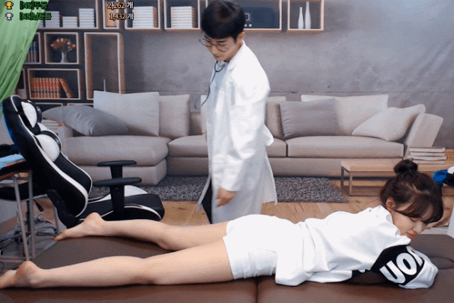 곤장 맞는 ㅊㅈ