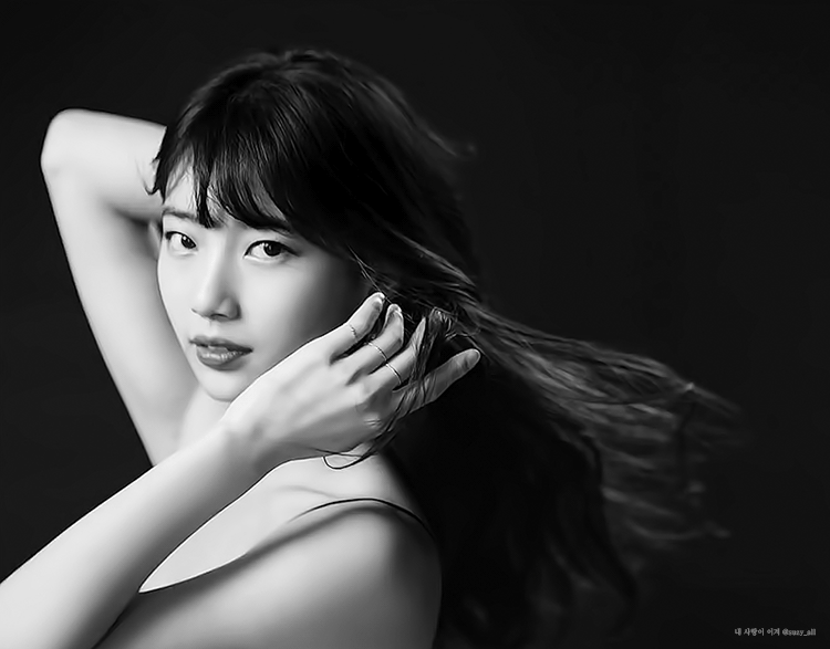 수지 새 광고 미모